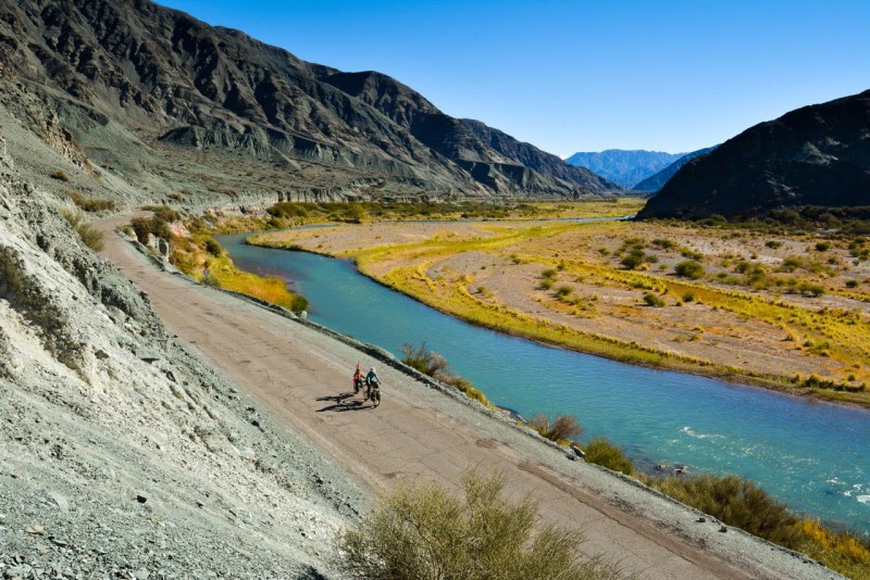 One of their favorite spots, Calingasta, Argentina.