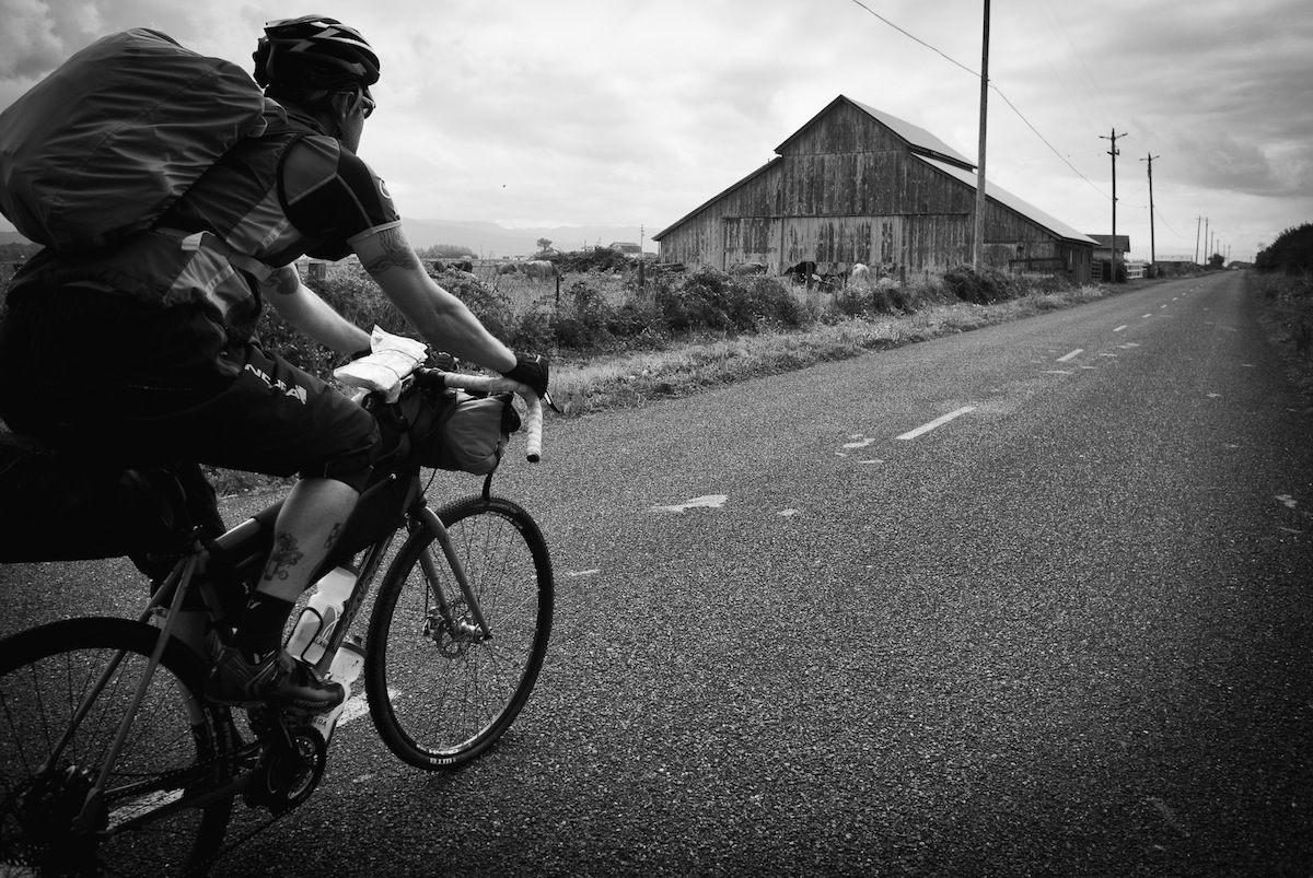 Erik on the 500-mile Lost Coast "Lower" (in California).