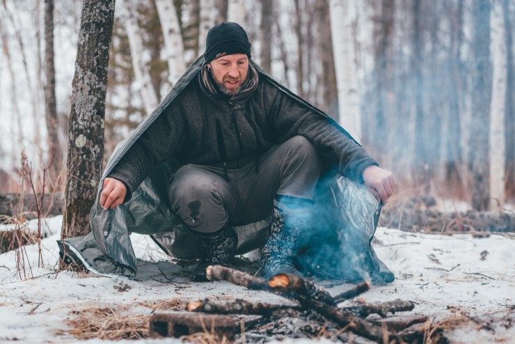 Winter bikepacking in Duluth, Minn. Photo by Cass Gilbert.